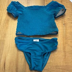 Old Navy Teal Bikini Set